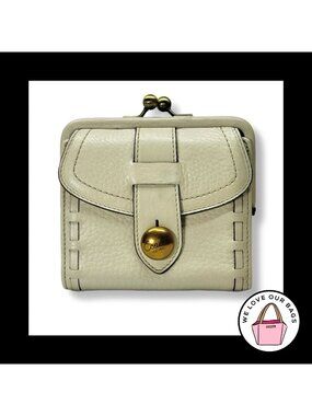 Rare $268 COACH LEGACY THOMPSON 65th Anniversary Kisslock Framed French Wallet